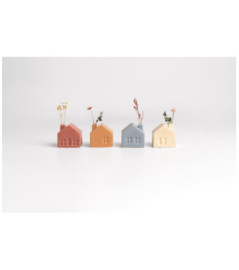 RÄDER Mini Vase Porcelaine couleur  'Abri de Jardin' H 4,5cm