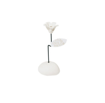 RÄDER Fleur porcelaine sur tige 'Porte Bonheur'