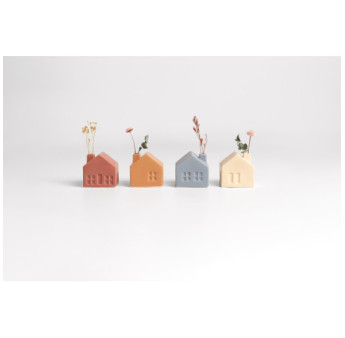 RÄDER Mini Vase Porcelaine couleur  'Abri de Jardin' H 4,5cm
