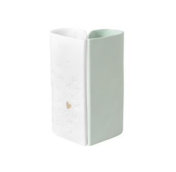 RÄDER Vase Set Porcelaine Coeurs H13cm