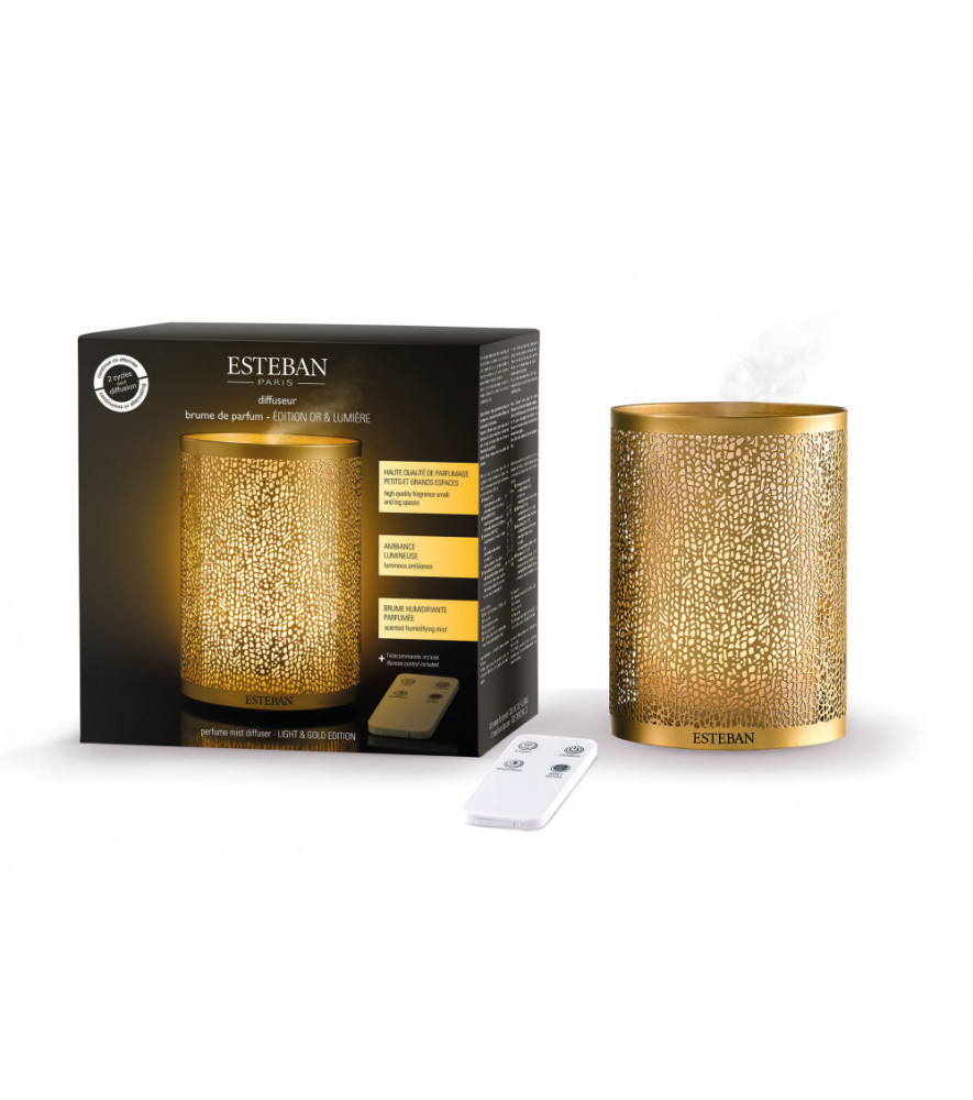 ESTEBAN Diffuseur Brume de parfum Édition OR & LUMIERE ESTEBAN Diffuseur Brume de parfum Édition OR & LUMIERE