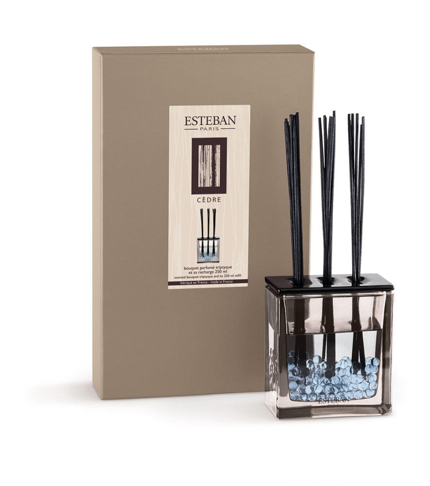ESTEBAN Bouquet parfumé Triptyque CÈDRE ESTEBAN Bouquet parfumé Triptyque CÈDRE