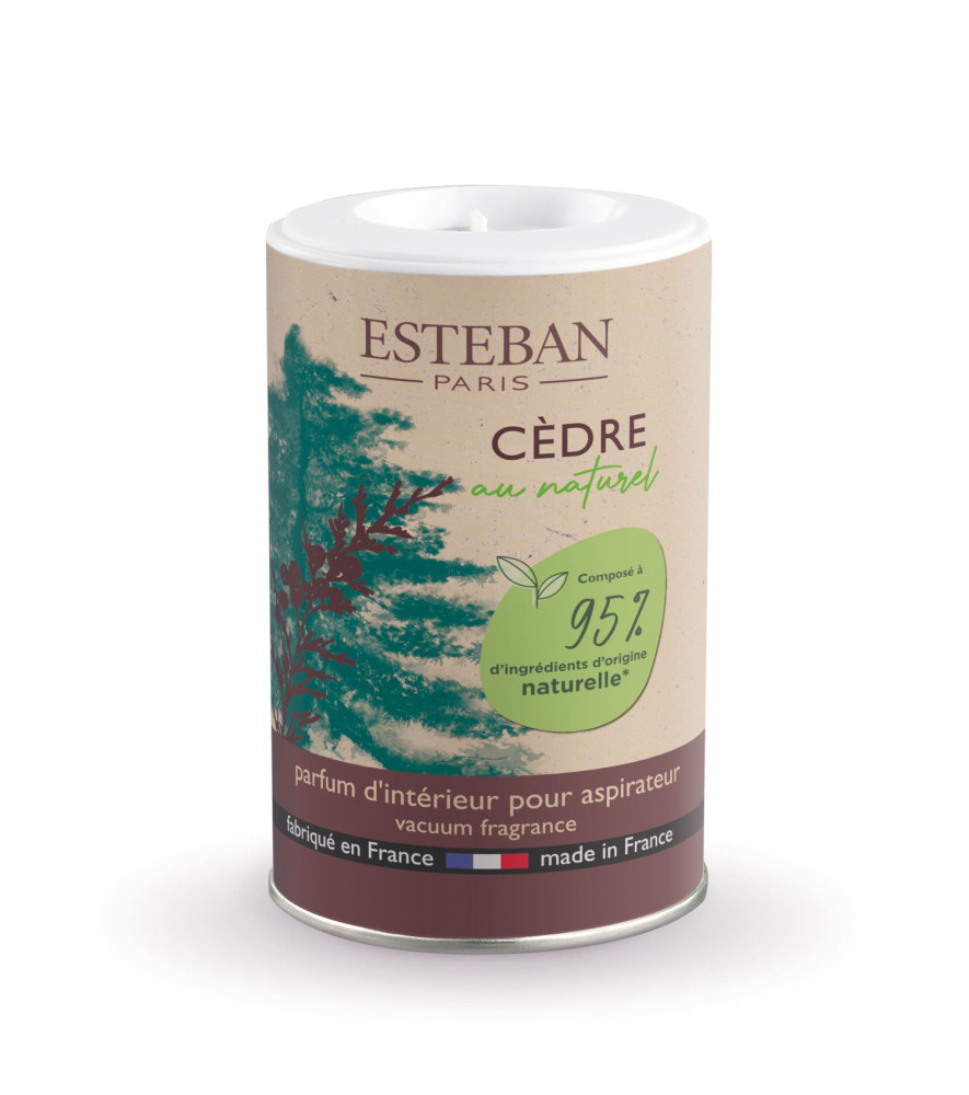 ESTEBAN Poudre Aspirateur CÈDRE ESTEBAN Poudre Aspirateur CÈDRE