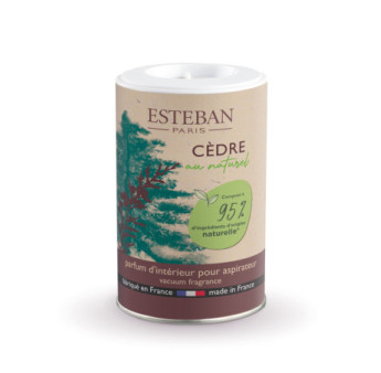 ESTEBAN Poudre Aspirateur CÈDRE