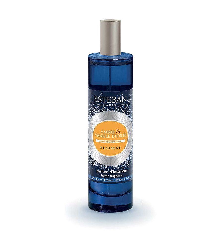 ESTEBAN Vaporisateur Elessens AMBRE et VANILLE ETOILEE 100ml ESTEBAN Vaporisateur Elessens AMBRE et VANILLE ETOILEE 100ml
