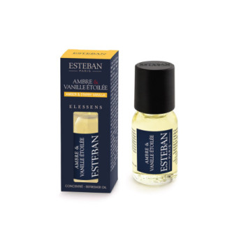 ESTEBAN Concentré de parfum  Elessens AMBRE et VANILLE ETOILEE     15ml