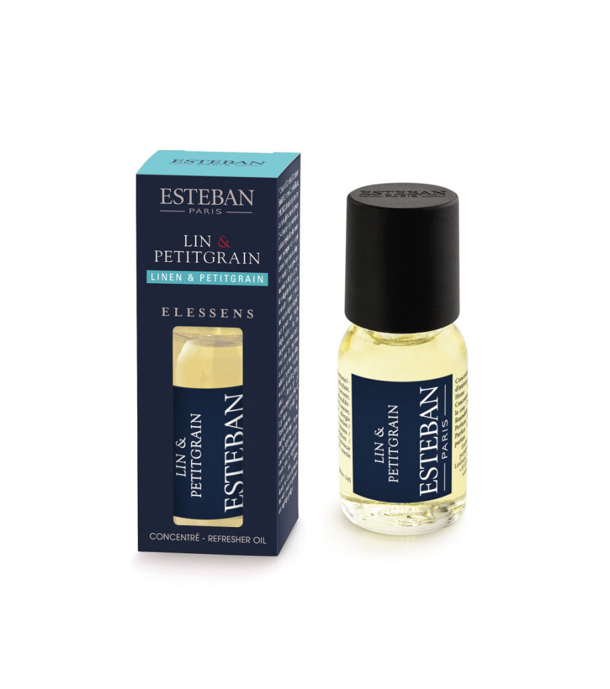 ESTEBAN Concentré de parfum LIN et PETITGRAIN 15ml ESTEBAN Concentré de parfum LIN et PETITGRAIN 15ml