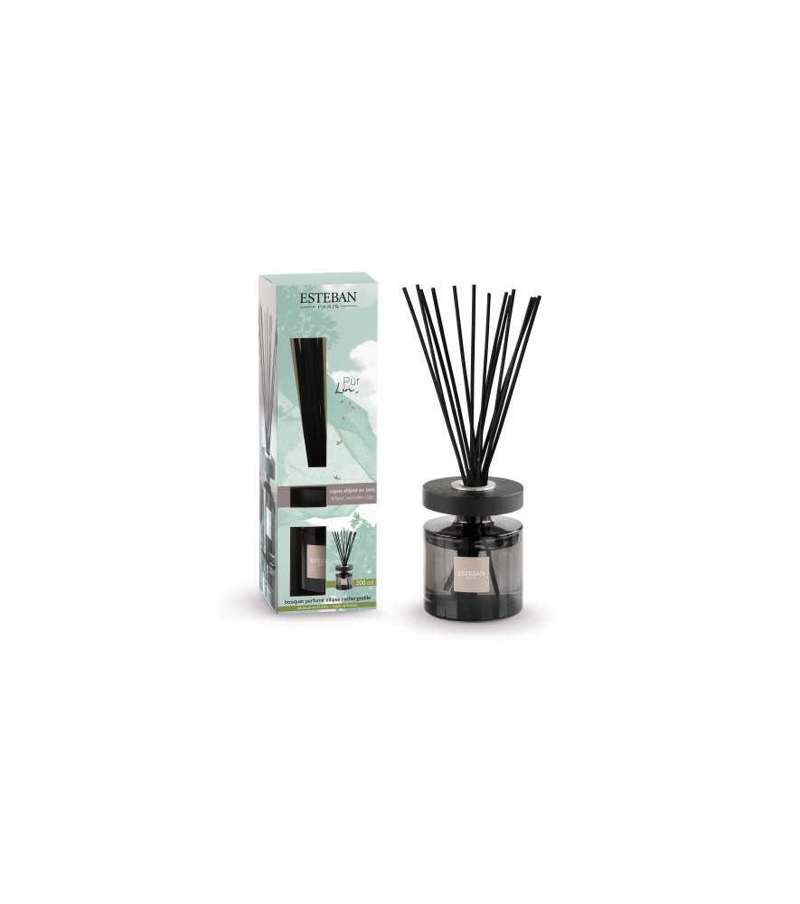 ESTEBAN Bouquet parfumé Ellipse rechargeable PUR LIN 200ml ESTEBAN Bouquet parfumé Ellipse rechargeable PUR LIN 200ml