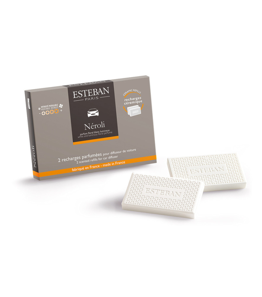 ESTEBAN Recharge pour diffuseur de voiture NÉROLI ESTEBAN Recharge pour diffuseur de voiture NÉROLI