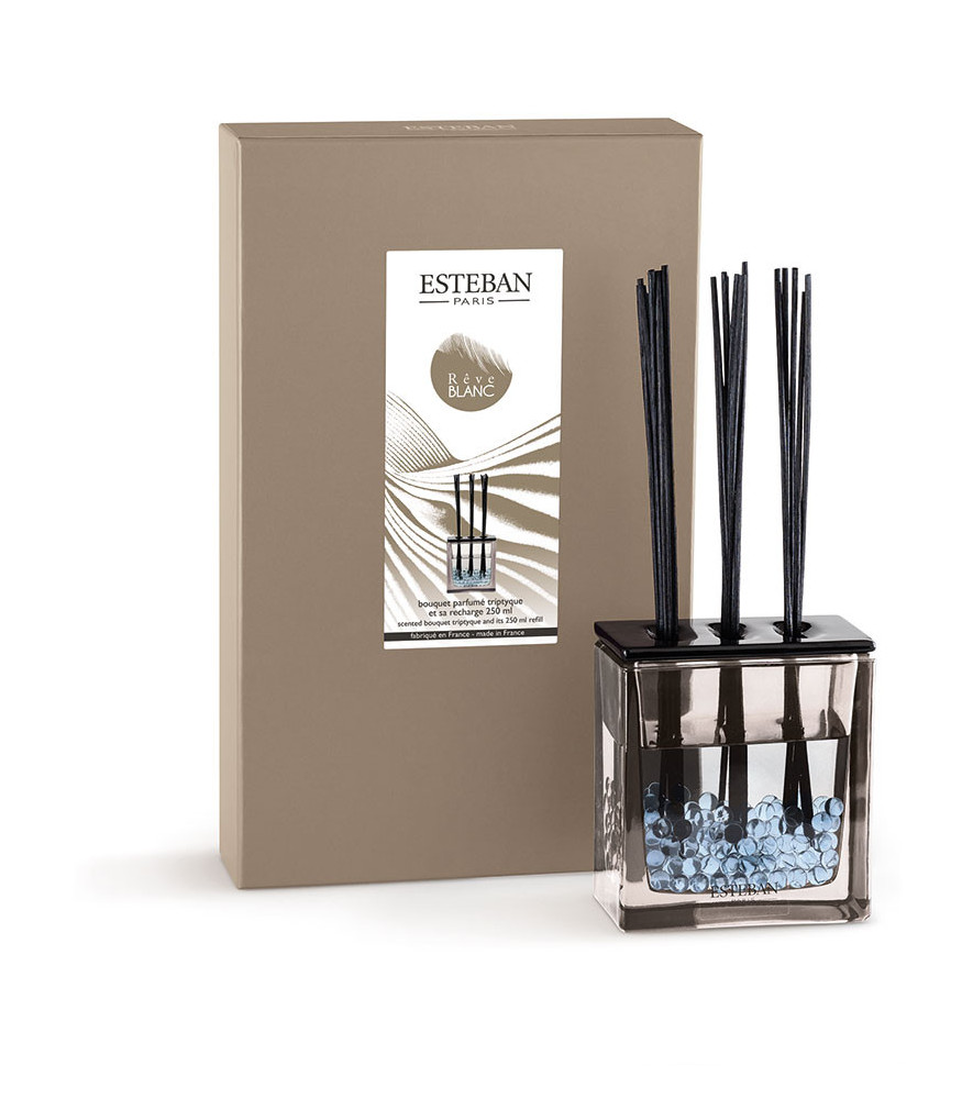 ESTEBAN Bouquet parfumé Triptyque RÊVE BLANC ESTEBAN Bouquet parfumé Triptyque RÊVE BLANC