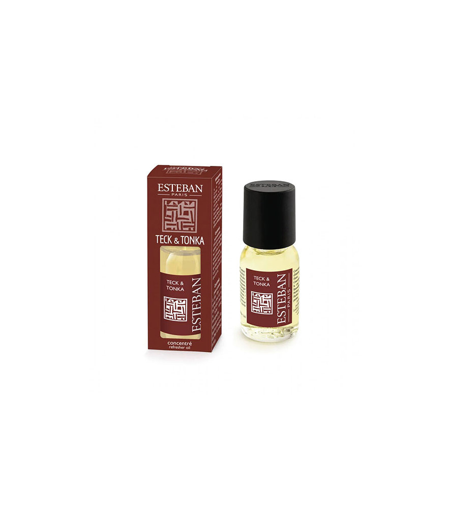 ESTEBAN Concentré de parfum TECK & TONKA 15ml ESTEBAN Concentré de parfum TECK & TONKA 15ml