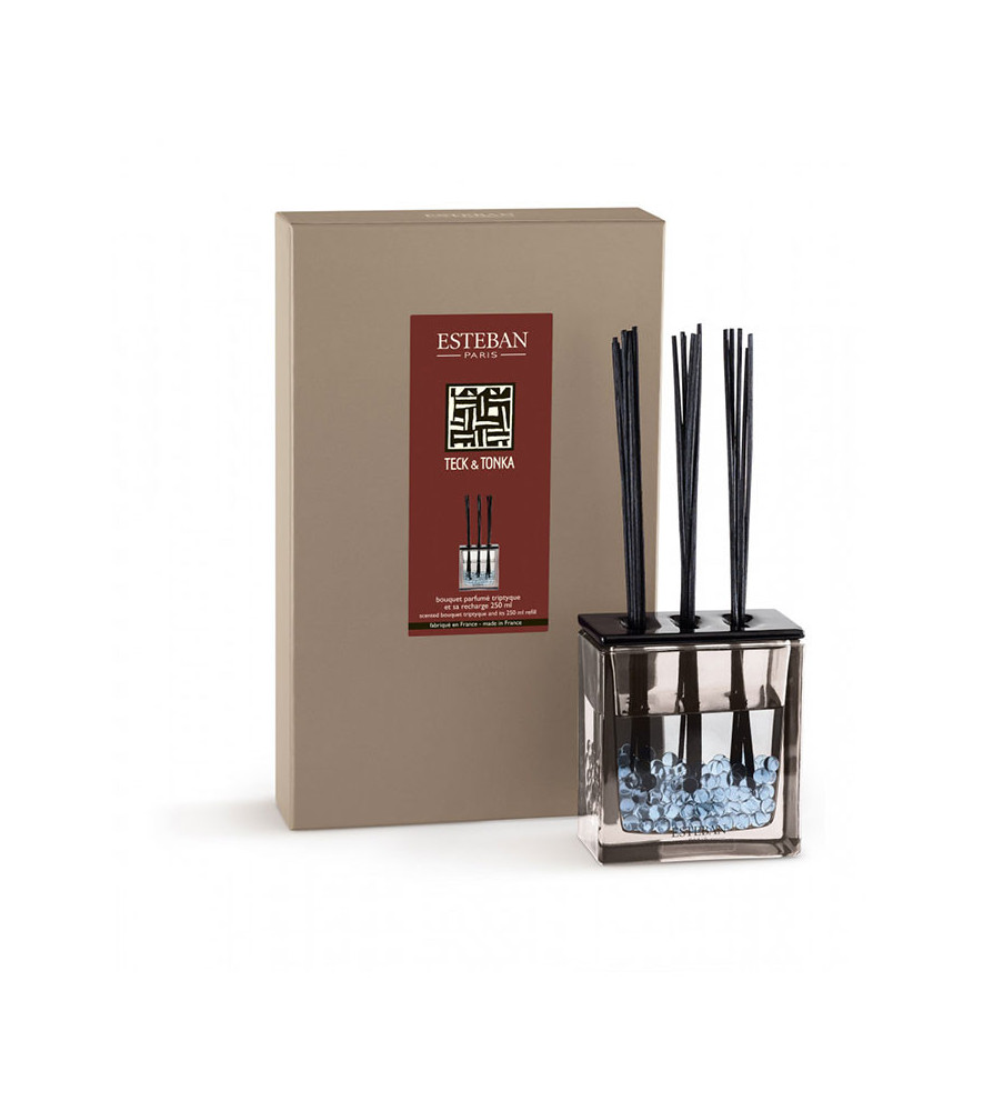 ESTEBAN Bouquet parfumé Triptyque TECK et TONKA ESTEBAN Bouquet parfumé Triptyque TECK et TONKA