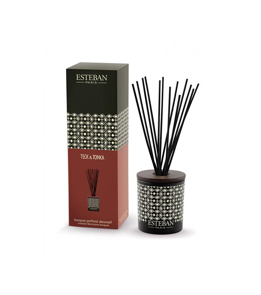 ESTEBAN Bouquet parfumé Décoratif rechargeable TECK & TONKA 100ml ESTEBAN Bouquet parfumé Décoratif rechargeable TECK & TONKA 100ml