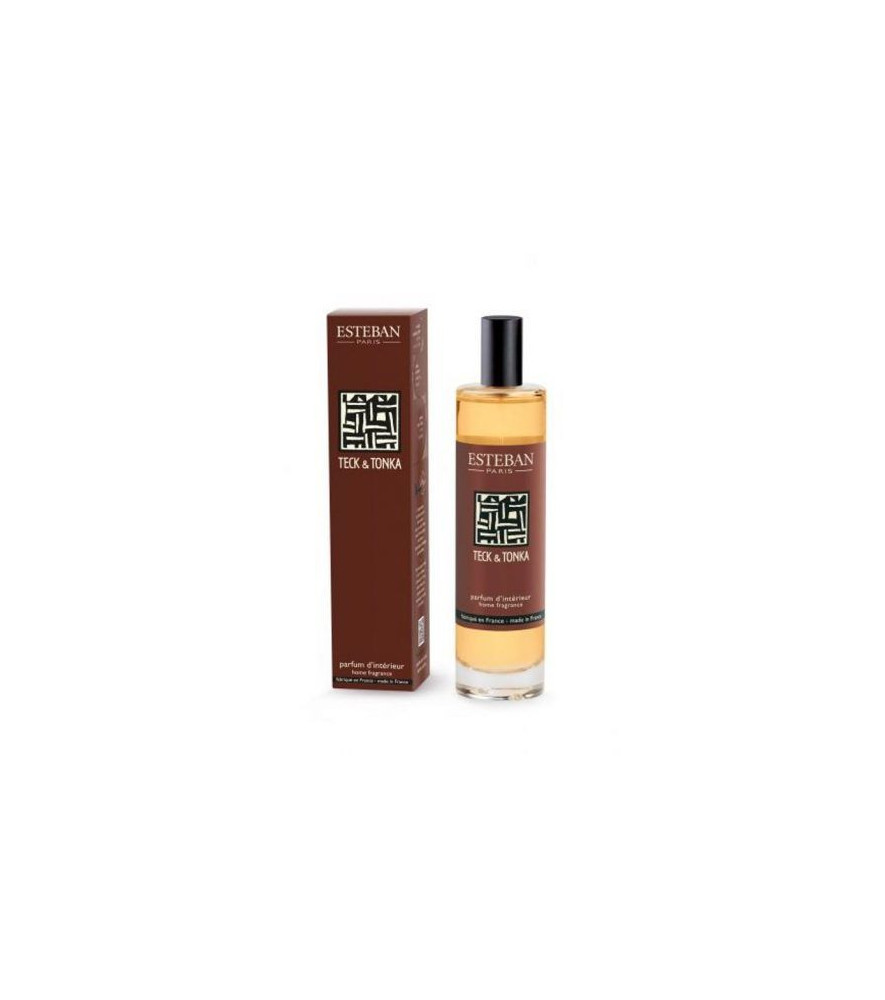 ESTEBAN Vaporisateur TECK & TONKA 75ml ESTEBAN Vaporisateur TECK & TONKA 75ml