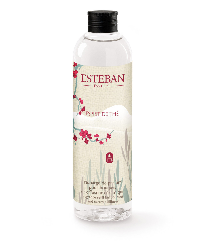 ESTEBAN Recharge pour bouquet parfumé ESPRIT de THÉ 250ml ESTEBAN Recharge pour bouquet parfumé ESPRIT de THÉ 250ml