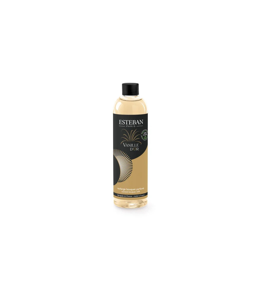 ESTEBAN recharge pour bouquet parfumé VANILLE d'OR 250ml ESTEBAN recharge pour bouquet parfumé VANILLE d'OR 250ml