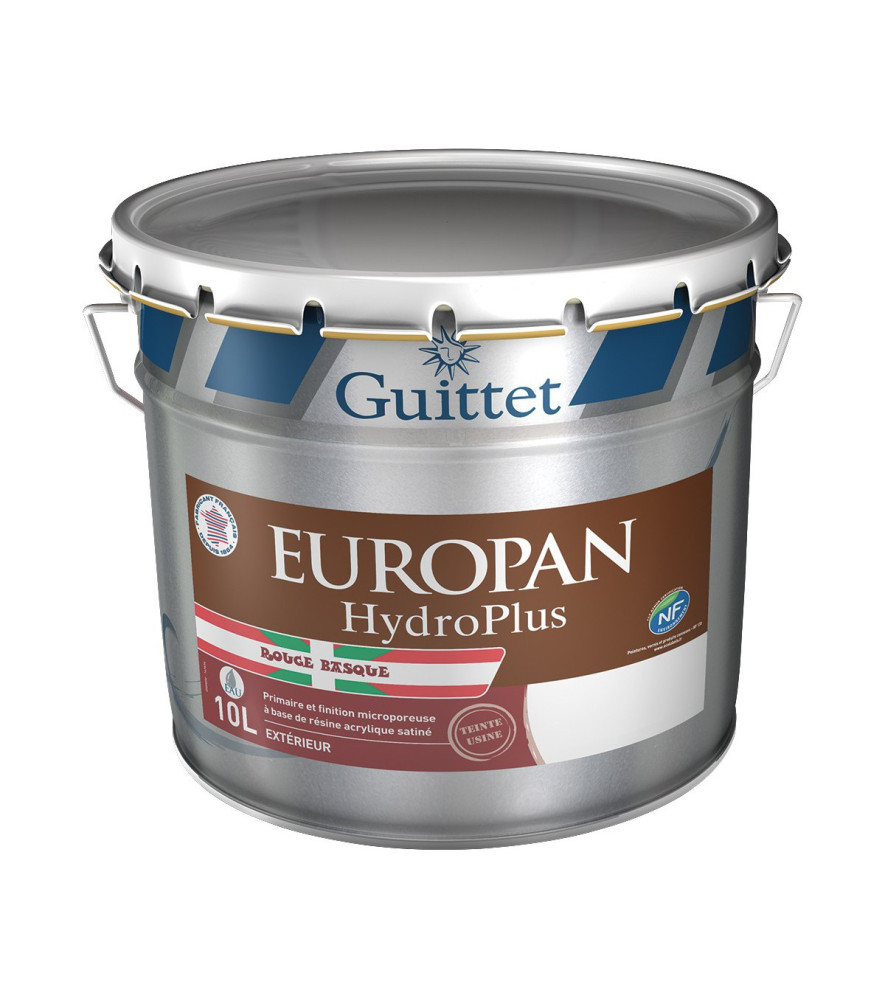 Peinture GUITTET Europan hydroplus New blanc 10L Peinture GUITTET Europan hydroplus New blanc 10L