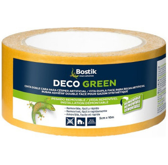 Adhésif double face BOSTIK DECO GREEN pour gazon 10mx5cm