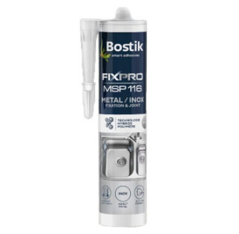 Colle de fixation Métal/Inox BOSTIK MSP 116 290ml