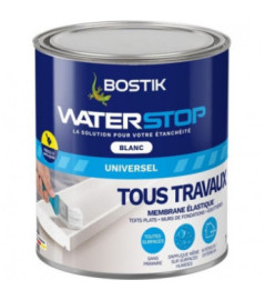 Résine d'étanchéité BOSTIK Waterstop blanc 1kg