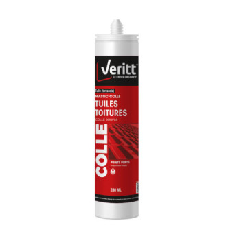 Mastic colle toiture VERITT tuile (terracota) 280ml