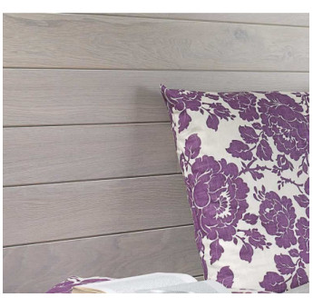 Revêtement mural PANAGET Bois Mural 141 Chêne huile blanche 10x141x2005mm