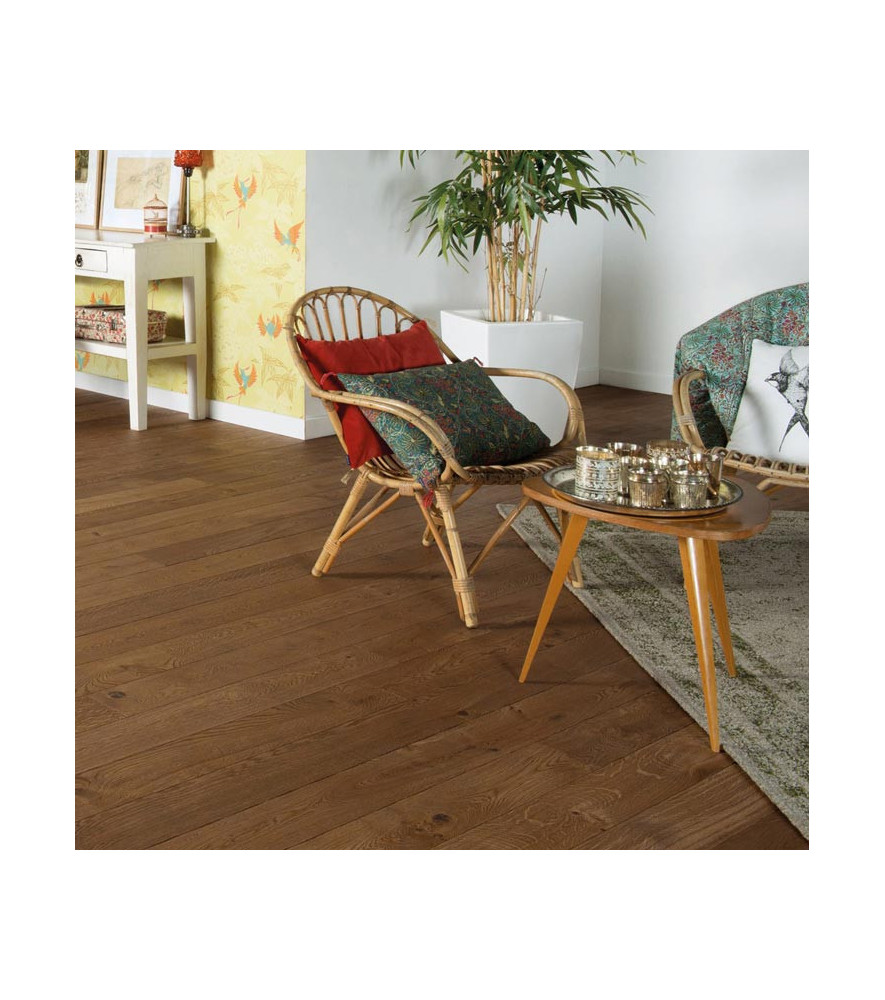 Parquet PANAGET Sonate 140 R/L Chêne Zénitude Huile Cuir 4 c. dont 2 vieillis Parquet PANAGET Sonate 140 R/L Chêne Zénitude Huile Cuir 4 c. dont 2 vieillis