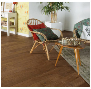 Parquet PANAGET Sonate 140 R/L Chêne Zénitude Huile Cuir 4 c. dont 2 vieillis