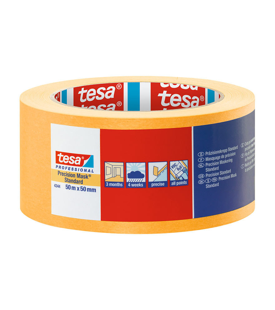 Adhésif de masquage de précision Orange TESA 50mx50mm Adhésif de masquage de précision Orange TESA 50mx50mm