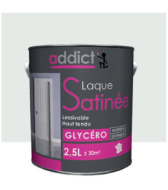 Laque ADDICT glycéro satin 2,5L coton