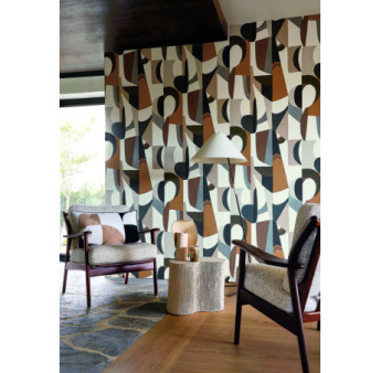 Papier Peint Casamance Collection L ATELIER Assemblage 75460100