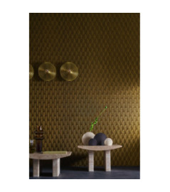 Papier Peint Casamance Collection MÉTAL - TEXTURES Tourmaline 75782038
