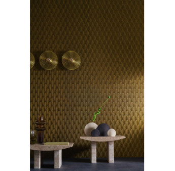 Papier Peint Casamance Collection MÉTAL - TEXTURES Tourmaline 75782038