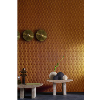 Papier Peint Casamance Collection MÉTAL - TEXTURES Tourmaline 75781732