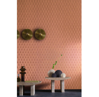 Papier Peint Casamance Collection MÉTAL - TEXTURES Tourmaline 75781630