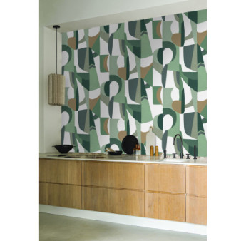Papier Peint Casamance Collection L ATELIER Assemblage 75460406