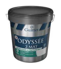 Peinture GUITTET Odyssée 2 mat blanc 15L