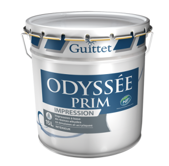 Peinture GUITTET Odyssée prim blanc 15L