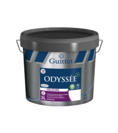 Peinture GUITTET Odyssée+ velours blanc 3L