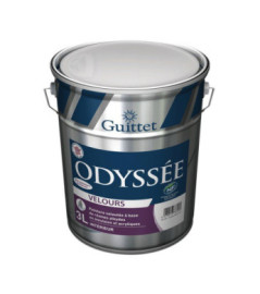 Peinture GUITTET Odyssée 2 velours blanc 3L