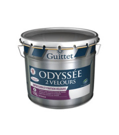 Peinture GUITTET Odyssée 2 velours blanc 10L