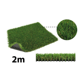 Gazon synthétique TURFGRASS Bella 27mm 6146 lime 2m