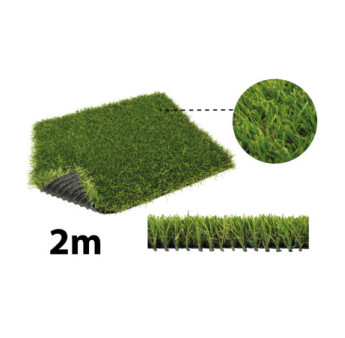 Gazon synthétique TURFGRASS Yadira 32mm 6155 grass olive 2m