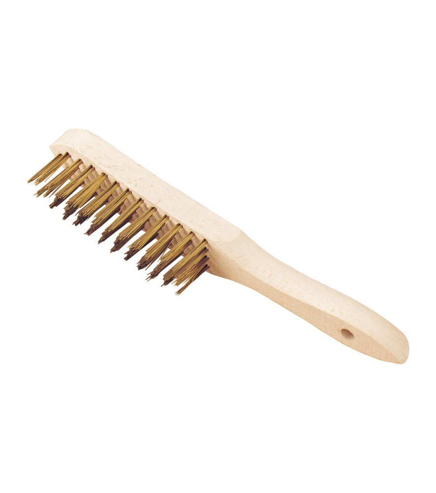 LOP Brosse à manche Laitonné long Nb rangs 4 Rangs LOP Brosse à manche Laitonné long Nb rangs 4 Rangs