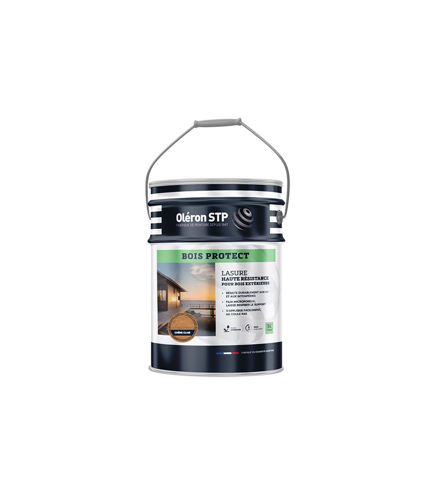 TECHNIMA Oléron Lasure Bois Protect chêne clair 5L TECHNIMA Oléron Lasure Bois Protect chêne clair 5L