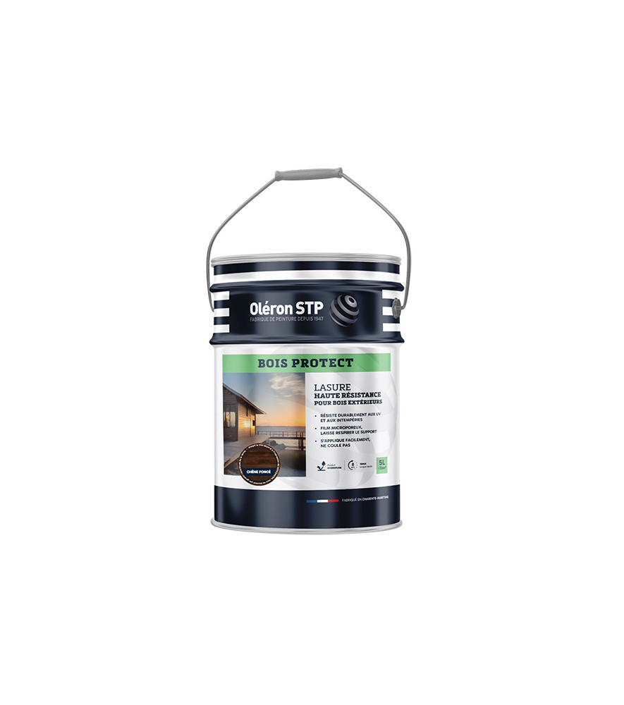 TECHNIMA Oléron Lasure Bois Protect chêne foncé 5L