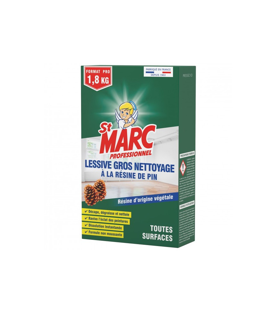 Lessive ST-MARC Professionnel à la résine de pin 1,8kg Lessive ST-MARC Professionnel à la résine de pin 1,8kg