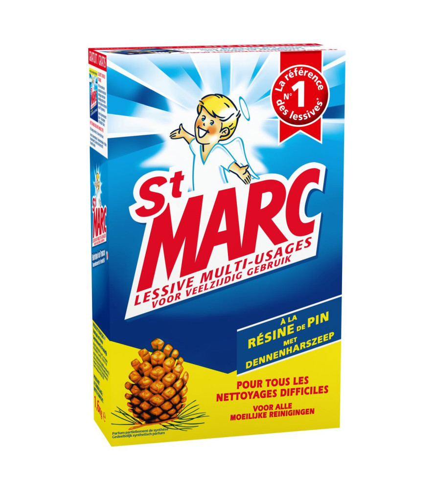 Lessive ST-MARC Professionnel à la résine de pin 1,6kg Lessive ST-MARC Professionnel à la résine de pin 1,6kg