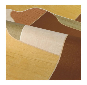 Papier peint CASAMANCE Collection MODERNISMO BLUSH/VANILLE 76820100