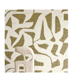 Papier peint CASAMANCE Collection MODERNISMO CANA KAKI 76830712